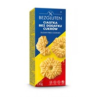 BEZGLUTEN Ciastka bez dodatku cukrów 130g