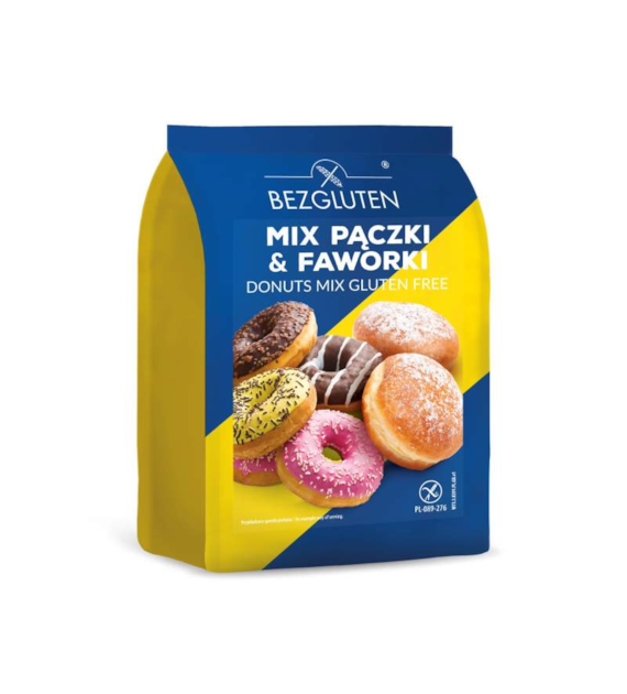 BEZGLUTEN Pączki i faworki mieszanka bezglutenowa 400g