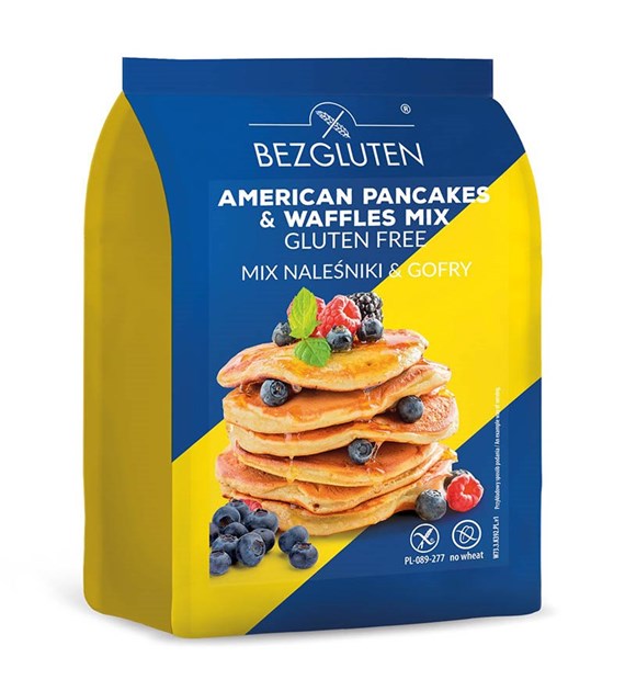 BEZGLUTEN Naleśniki & Gofry mieszanka bezglutenowa 300g