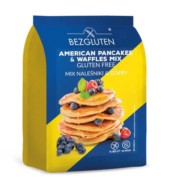 BEZGLUTEN Naleśniki & Gofry mieszanka bezglutenowa 300g