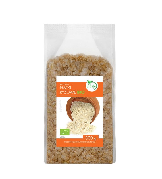 BIOLIFE Płatki ryżowe BIO 300g