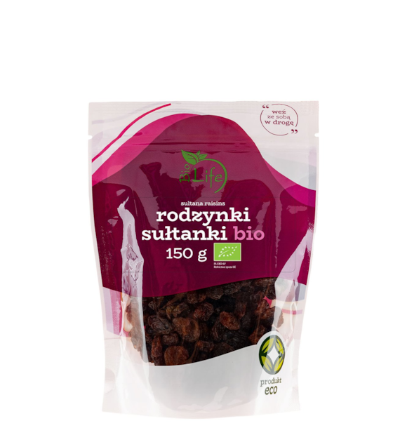 BIOLIFE Rodzynki sułtanki BIO 150g