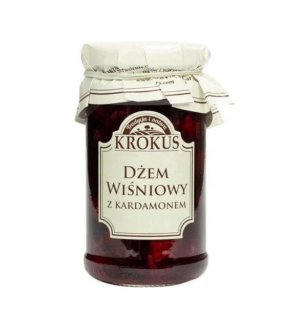 KROKUS Dżem wiśniowy z kardamonem 235g