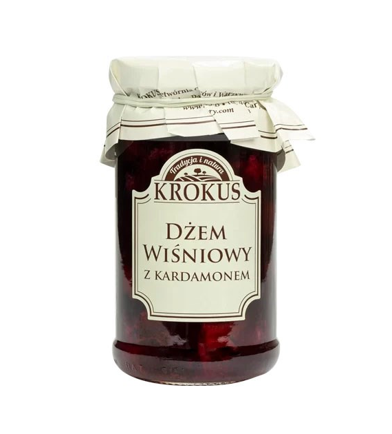 KROKUS Dżem wiśniowy z kardamonem 235g