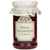 KROKUS Dżem truskawkowy z wanilią 235g
