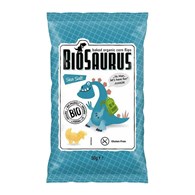 BIOSAURUS Chrupki kukur. Dinozaury z solą morską BIO 50g