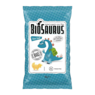 BIOSAURUS Chrupki kukur. Dinozaury z solą morską BIO 50g
