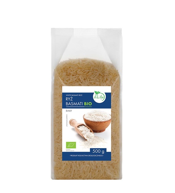 BIOLIFE Ryż basmati biały 500g BIO