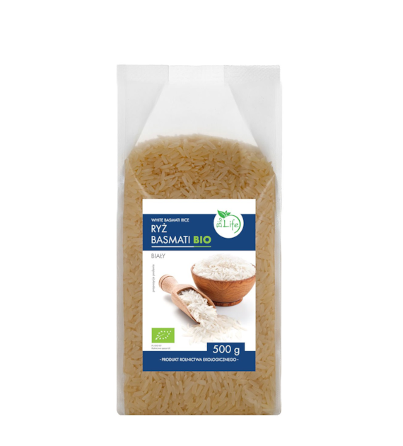 BIOLIFE Ryż basmati biały 500g BIO