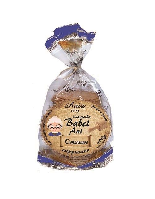ANIA Ciast. Babci Ani orkiszowe cappucino 100g