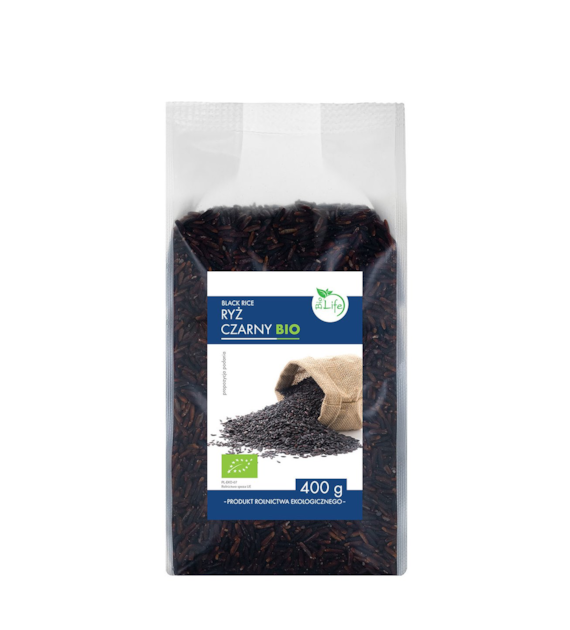 BIOLIFE Ryż czarny 400g BIO