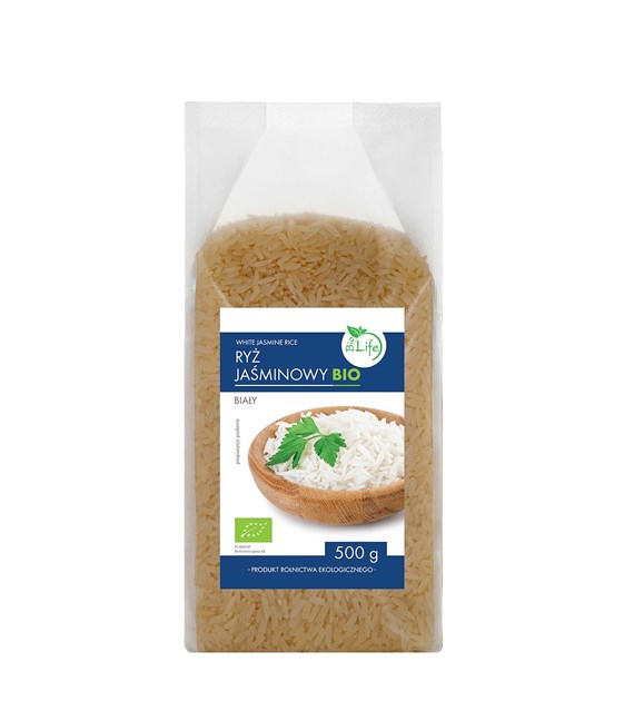 BIOLIFE Ryż jaśminowy biały 500g BIO