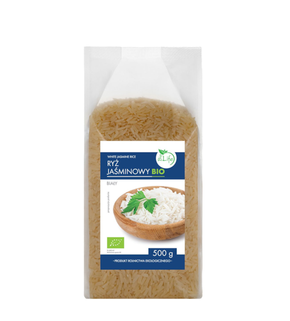 BIOLIFE Ryż jaśminowy biały 500g BIO