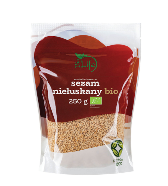 BIOLIFE Sezam niełuskany BIO 250g