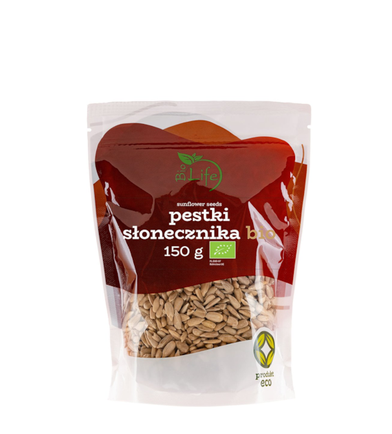 BIOLIFE Słonecznik łuskany BIO 150g