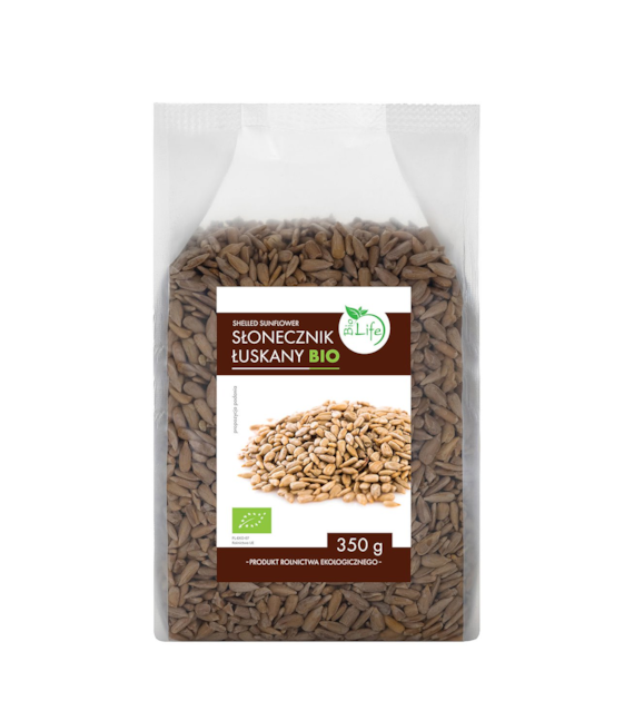 BIOLIFE Słonecznik łuskany BIO 350g