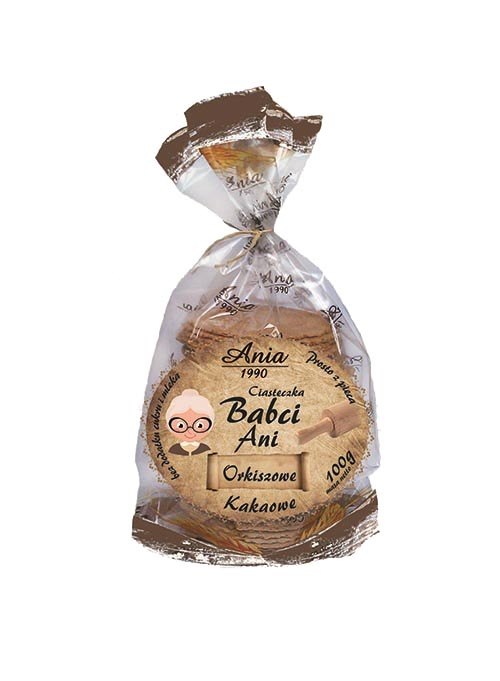 ANIA Ciast. Babci Ani orkiszowe kakaowe 100g