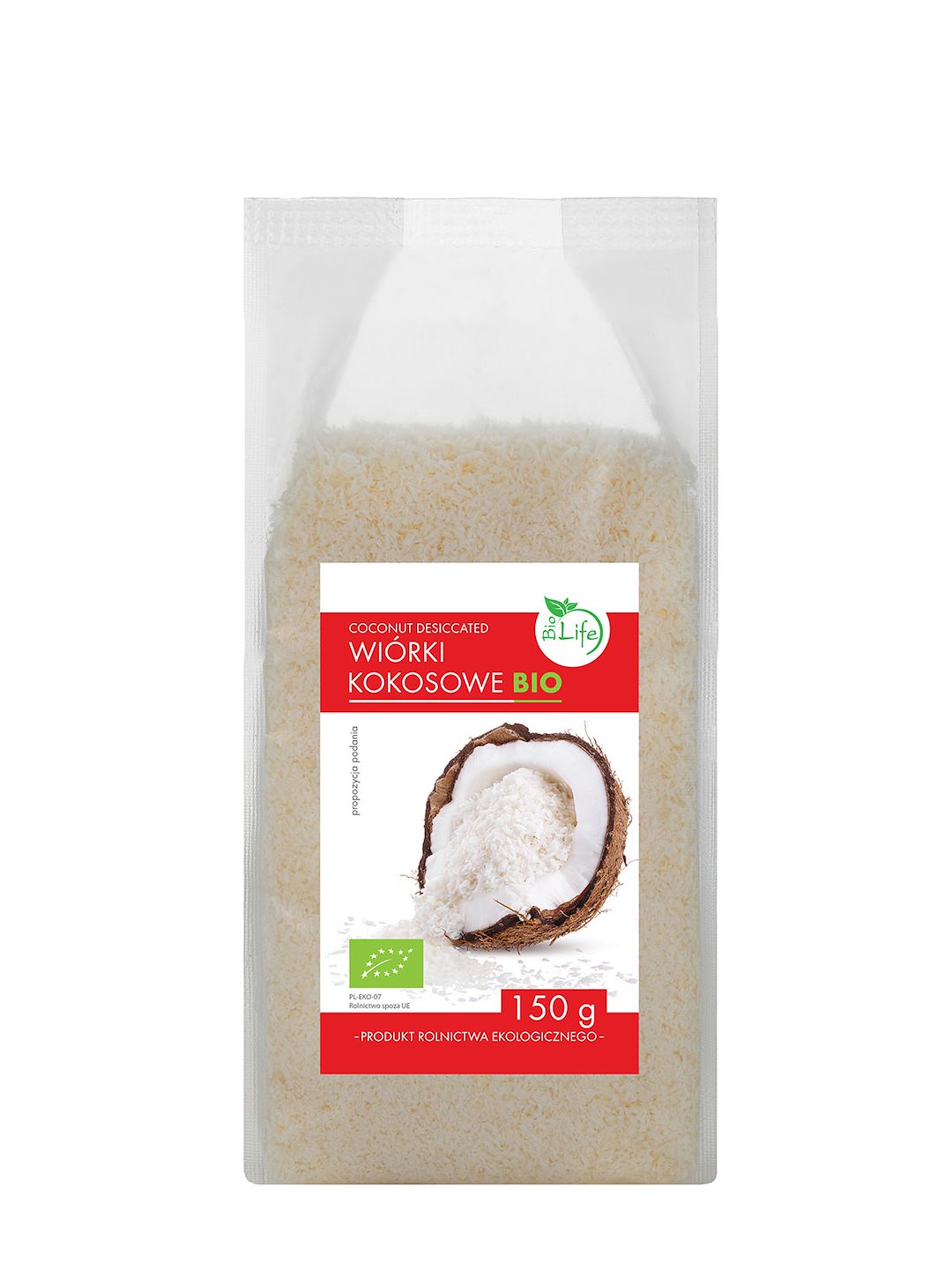 BIOLIFE Wiórki kokosowe BIO 150g