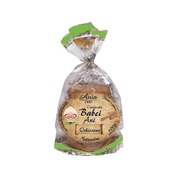 ANIA Ciast. Babci Ani orkiszowe naturalne 100g