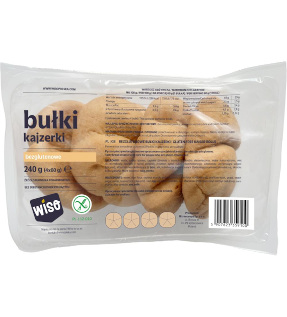 WISO Bułki kajzerki 240g