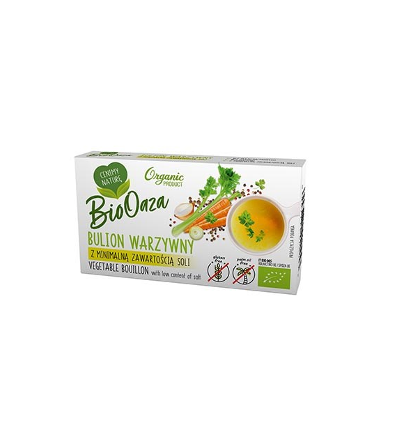 BIOOAZA Kostka ros. warz. z min. zaw. soli 60g BIO