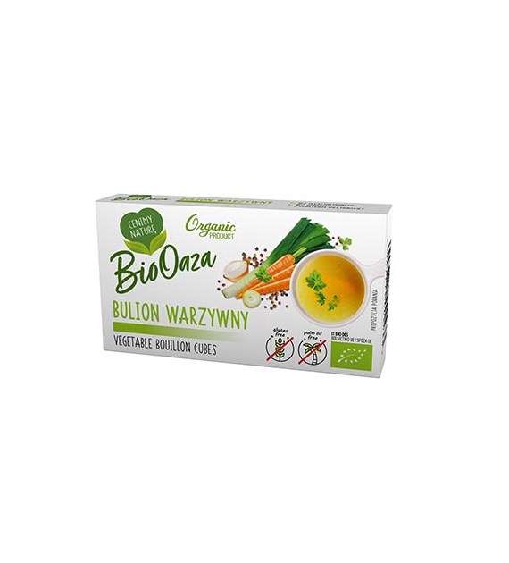 BIOOAZA Kostka rosołowa warzywna 66g BIO