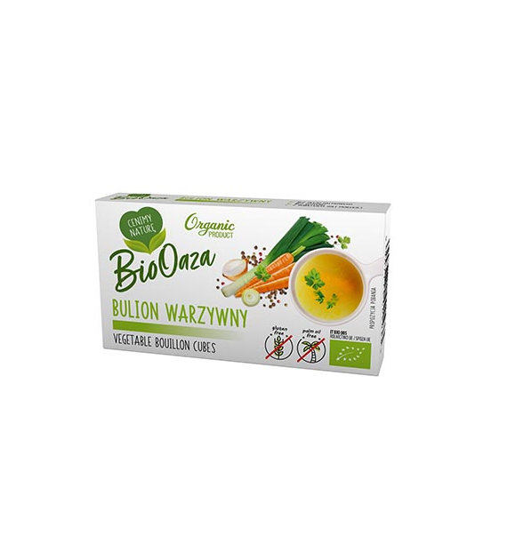 BIOOAZA Kostka rosołowa warzywna 66g BIO
