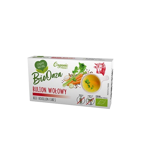 BIOOAZA Kostka rosołowa wołowa 66g BIO