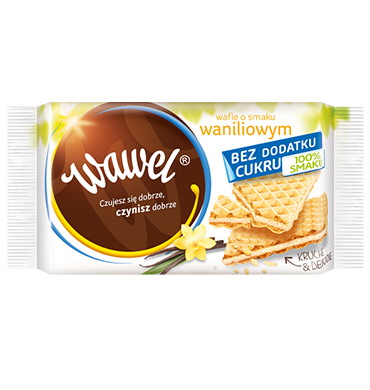 WAWEL Wafle waniliowe BDC 110g
