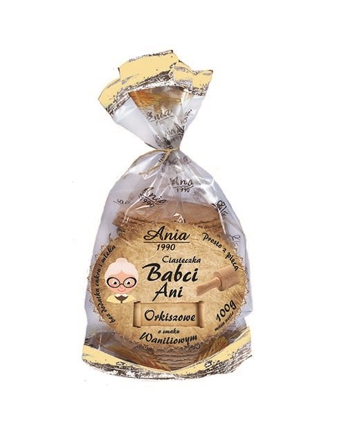 ANIA Ciast. Babci Ani orkiszowe wanil. 100g