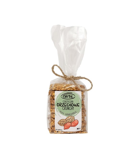 OATBE Ciasteczka orzechowe crunchy 150g