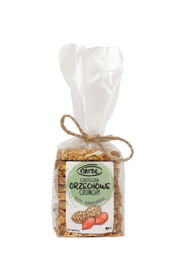OATBE Ciasteczka orzechowe crunchy 150g