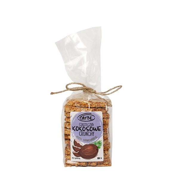 OATBE Ciasteczka kokosowe crunchy 150g