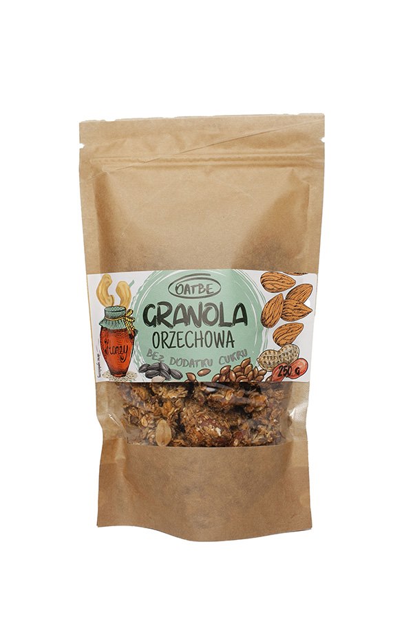OATBE Granola ORZECHOWA 250g
