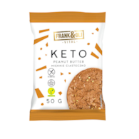 FRANK&OLI Keto masło orzechowe i chia b/c 50g
