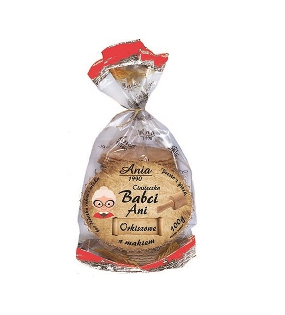 ANIA Ciast. Babci Ani orkiszowe z makiem 100g