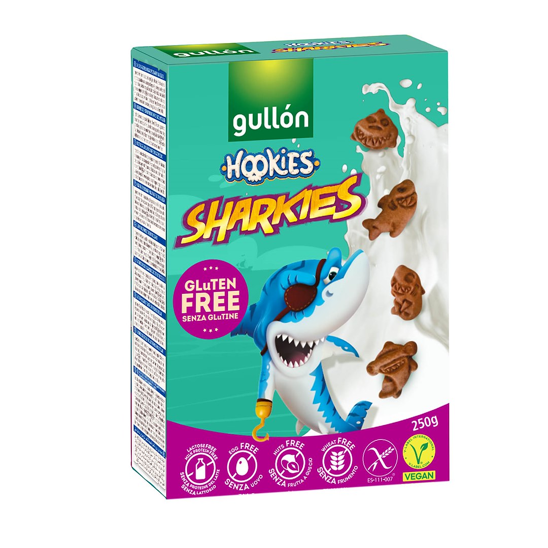 Gullon Sharkies Bezglutenowe ciasteczka bezgl. 250g