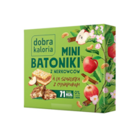 DOBRA KALORIA Mini batoniki z nerkowców a'la szarlotka 102g