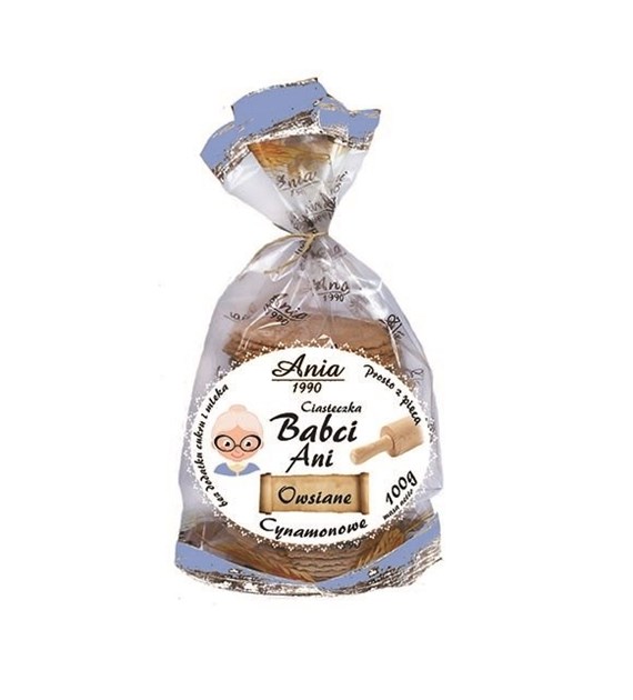 ANIA Ciast. Babci Ani owsiane cynam. 100g
