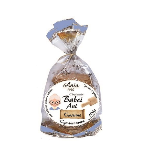 ANIA Ciast. Babci Ani owsiane cynam. 100g