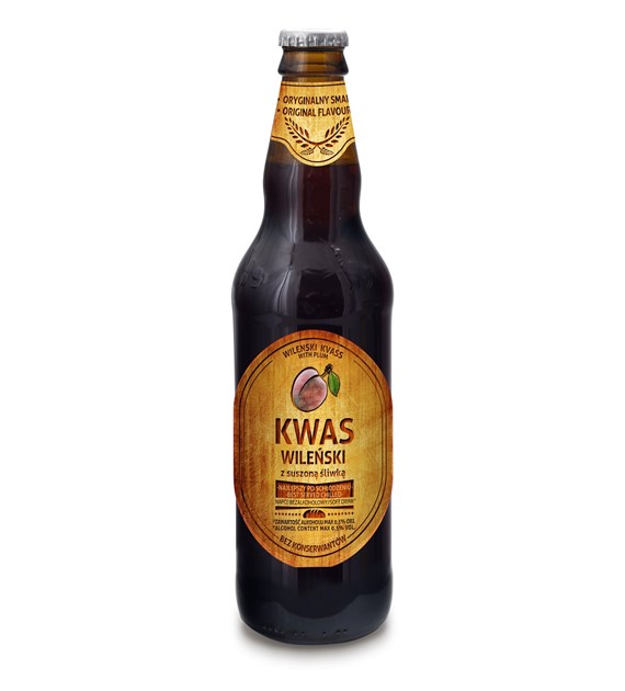 PBE Kwas chlebowy Wileński ze śliwką 500ml