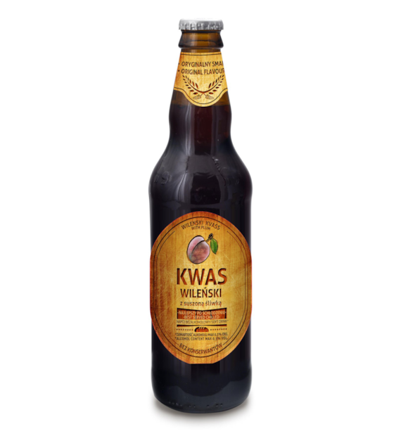 PBE Kwas chlebowy Wileński ze śliwką 500ml