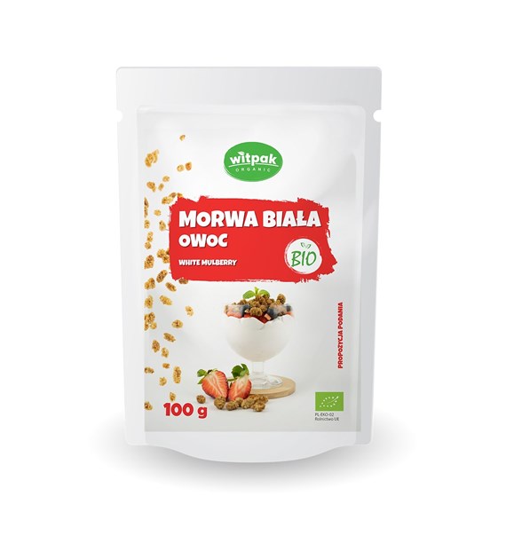 WITPAK BIO Morwa biała owoc 100g