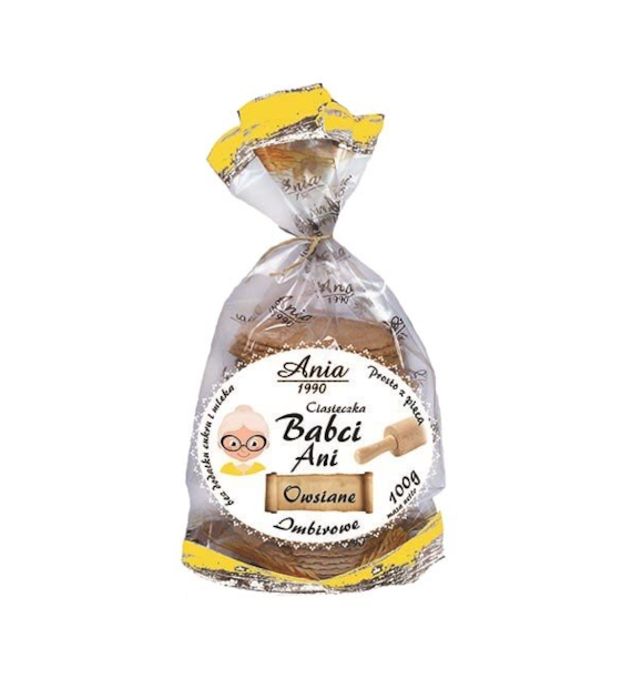 ANIA Ciast. Babci Ani owsiane imbirowe 100g