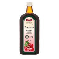 POLSKA RÓŻA Sok z żurawiny 100% 500ml
