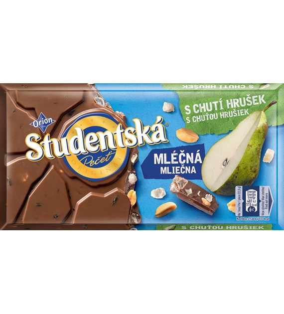 ORION Czekolada Studentska Gruszka 170g