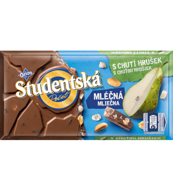 ORION Czekolada Studentska Gruszka 170g