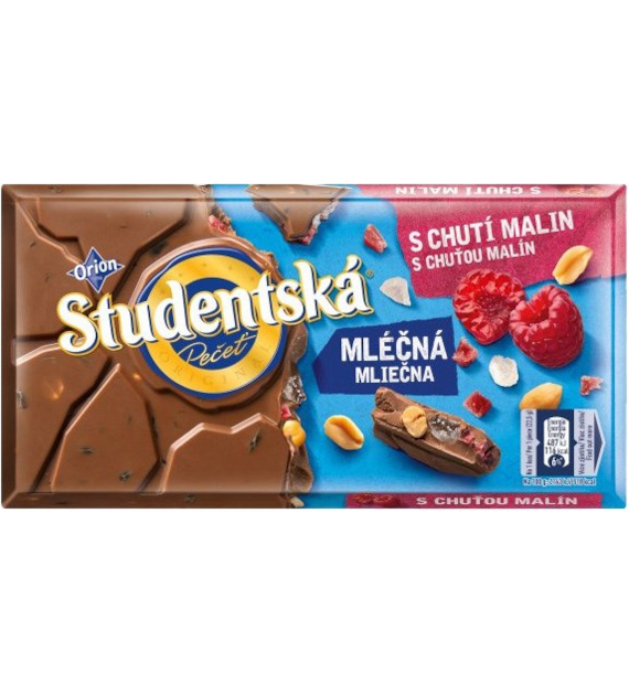 ORION Czekolada Studentska Malina 170g