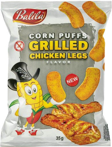 BALILLA Chrupki kukurydziane o smaku grillowanego kurczaka 35g