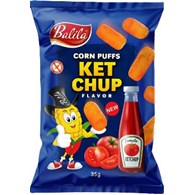 BALILLA Chrupki kukurydziane o smaku ketchupu 35g